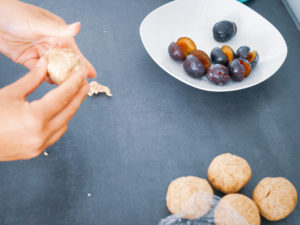Zubereitung Zwetschgenknödel