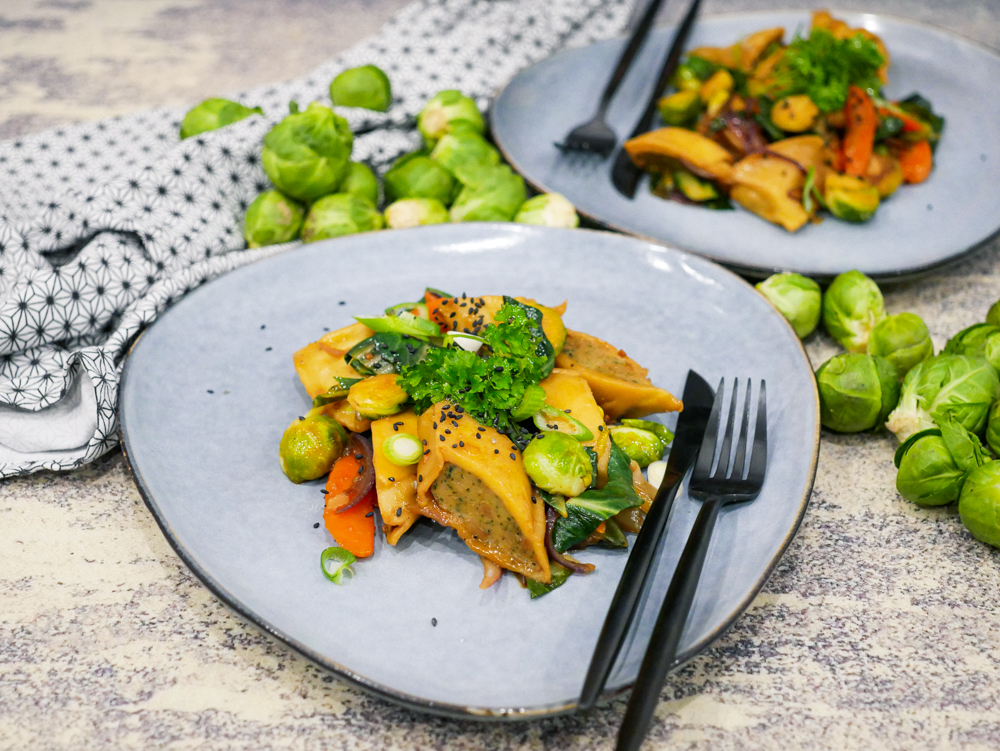 Asia-Maultaschen-Pfanne | bauchgefuehl-rezepte.de